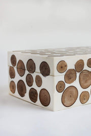 BOX Tree Rings Box (Black  White)