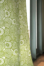 UPHOLSTERY FABRIC Tulukka Outline Olive Upholstery Fabric