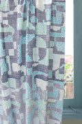SHEER FABRIC AND CURTAINS Urban Jungle Sheer Fabric And Curtains (Chinablu)