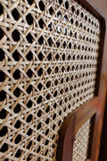 BAR CABINET Wicker Bar Cabinet (Teak Wood)
