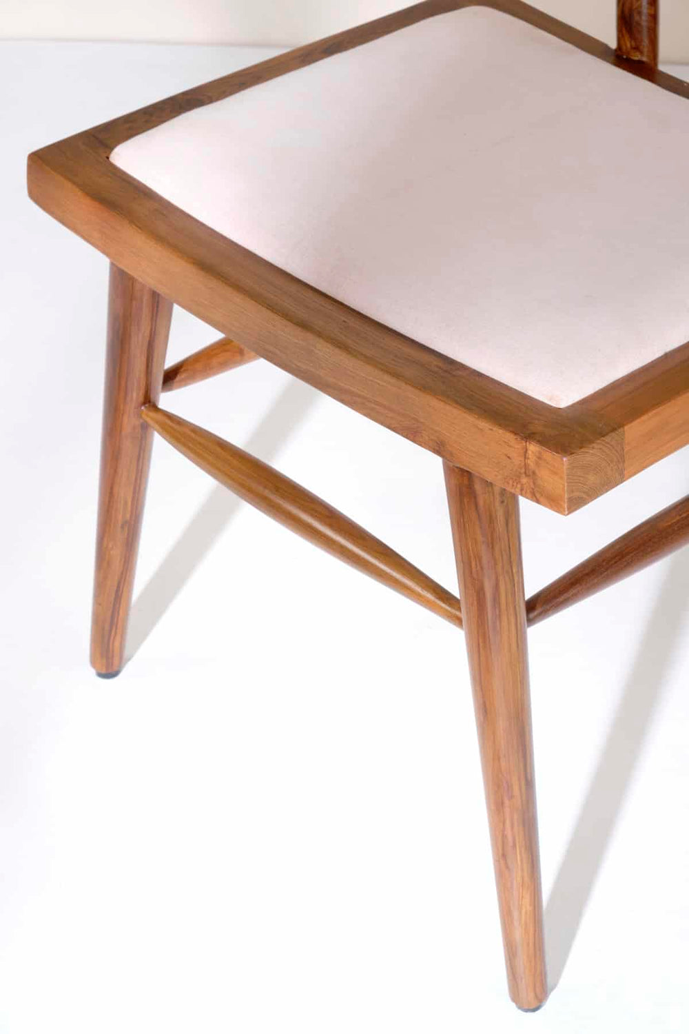 DINING CHAIR Wicker Dining Chair (Teak Wood)