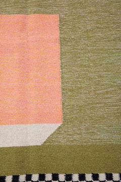 WOVEN RUG Window To The Field Woven Rug (Multi-Colored)