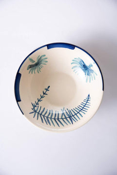 BOWL Wonderland Blue Round Bowl (Small)
