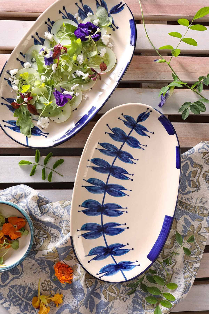 TRAY Wonderland Kebab Tray (Blue)