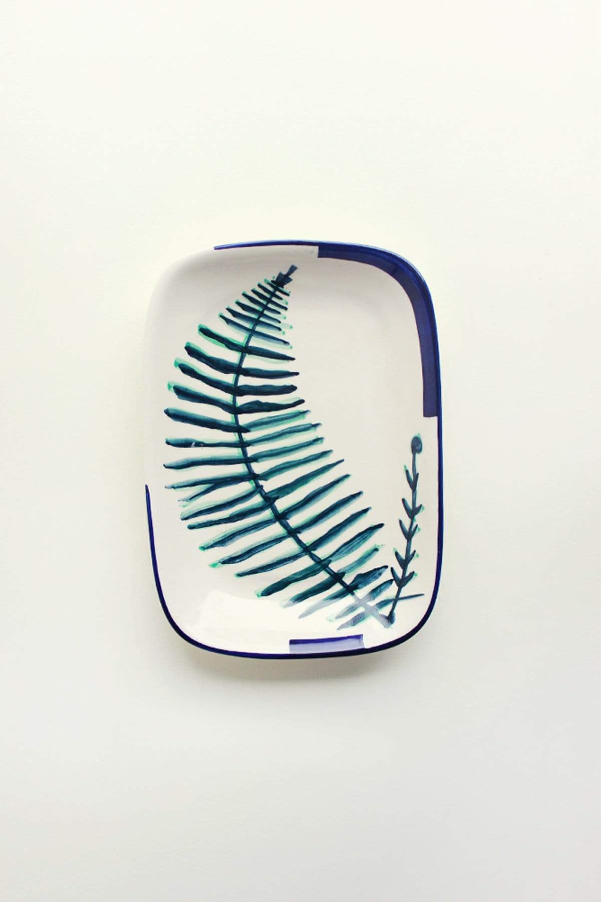 TRAY Wonderland Blue Nut Tray (Set of 2)