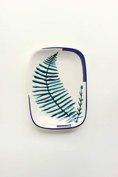 TRAY Wonderland Blue Nut Tray (Set of 2)