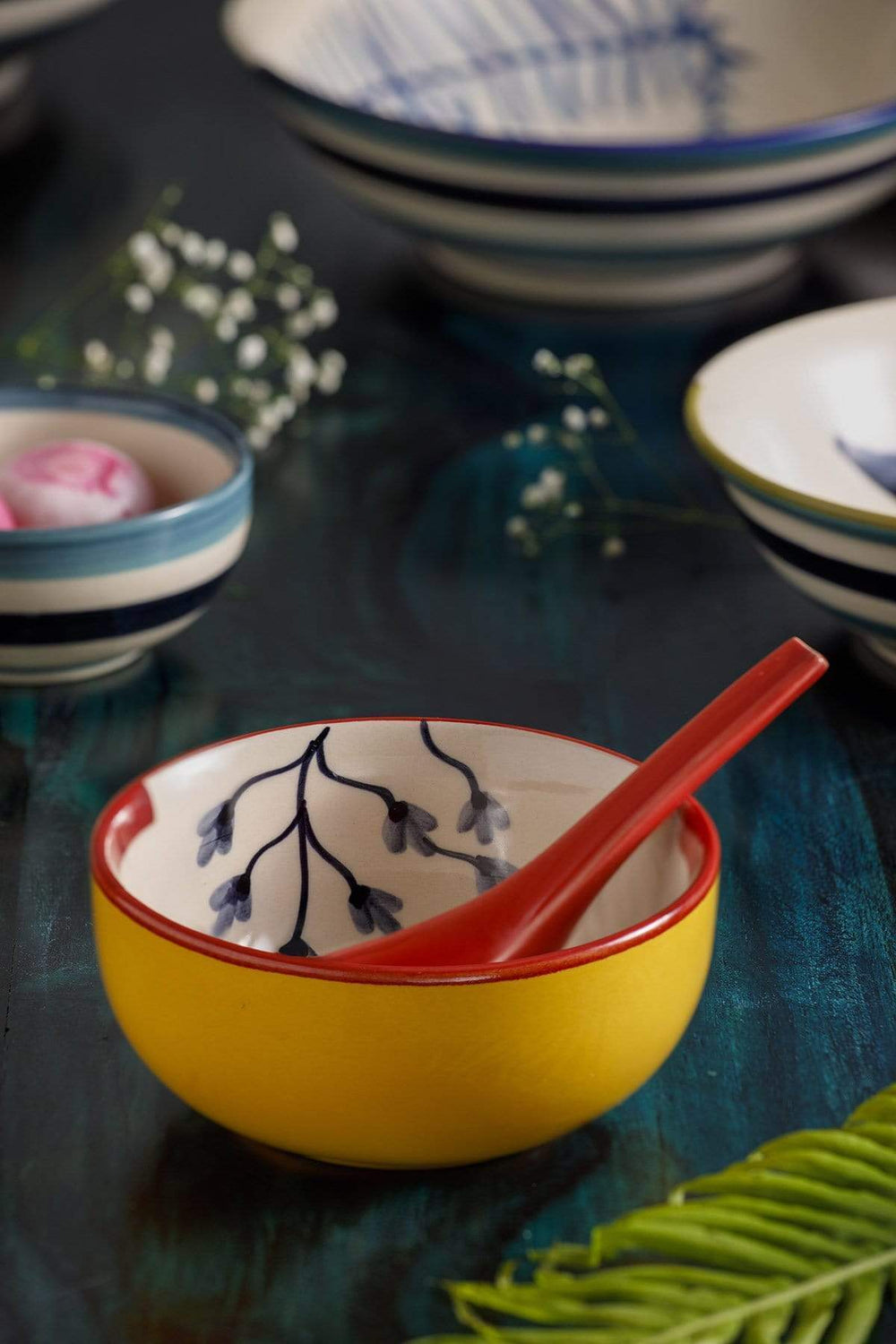 Wonderland Ceramic Soup Bowl (Set Of 2)