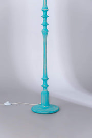 FLOOR LAMP Wooden Teak wood Floor Lamp (Mint)