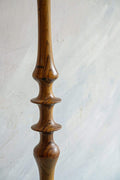 FLOOR LAMP Wooden Teak Wood Floor Lamp (Natural)