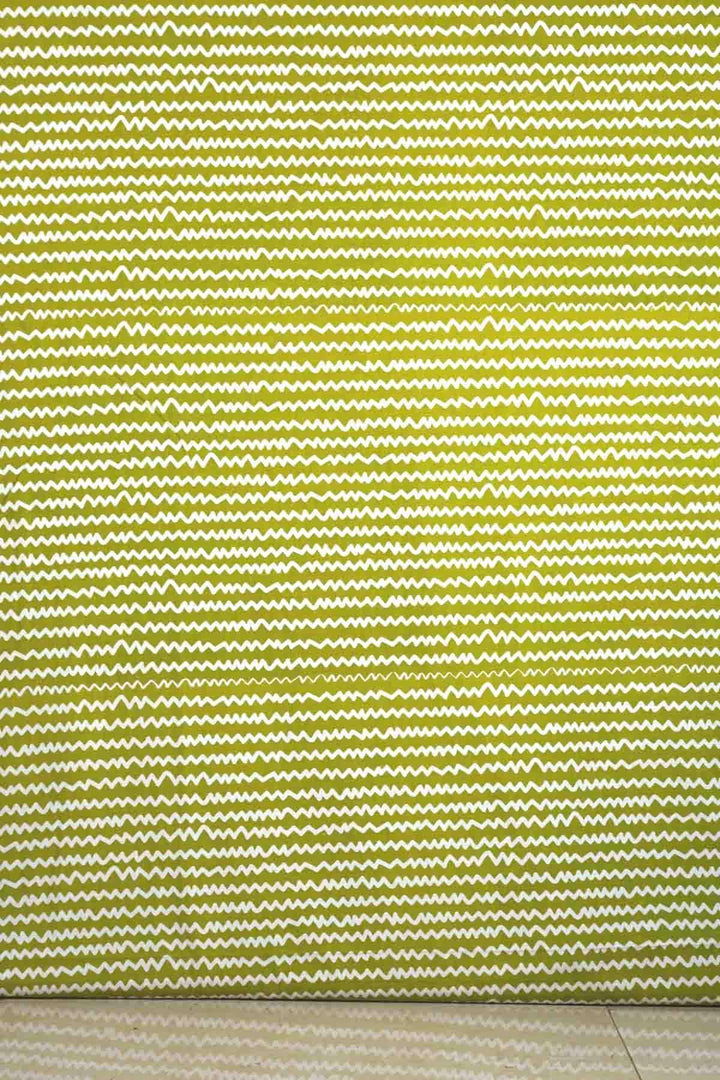 UPHOLSTERY FABRIC Worli Water Lime Upholstery Fabric (Duck)
