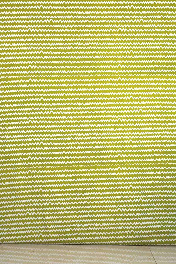 UPHOLSTERY FABRIC Worli Water Lime Upholstery Fabric (Duck)