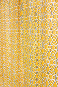 COTTON CURTAINS Gallica Soft Yellow Cotton Curtain & Blinds