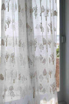 Treeline Khadi Sheer Curtain (Cotton Voile)