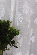 SHEER FABRIC AND CURTAINS Treeline Sheer Fabric And Curtains (Khadi)