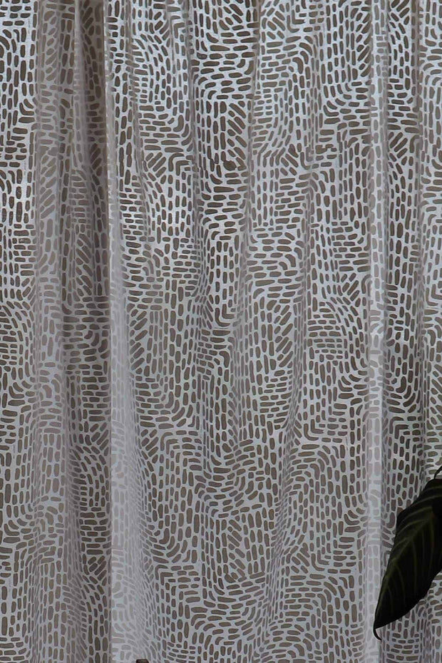 SHEER CURTAINS Waymore Khadi Sheer Curtain (Cotton Voile)