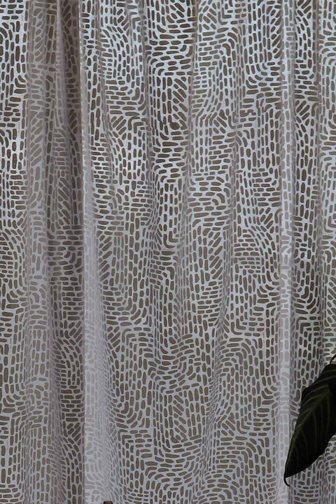 WINDOW CURTAINS Waymore Khadi Window Curtain In Sheer Fabric